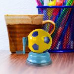 Football Design Pencil Sharpener (1 Pc) - Fabric Detail by Nari Haat, Indian ethnic wear, women clothing, designer suit