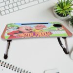 Multipurpose Writing Homework Table with Cartoon Print (1 Pc / Mix Design) - Neckline Detail by Nari Haat, Indian eth...