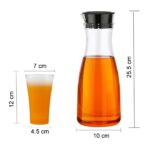 Transparent Unbreakable Water Juicy Jug and 6 Pcs. Glass Combo Set - Sleeve Design by Nari Haat, Indian ethnic wear, ...