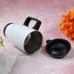 Stainless Steel Vacuum Insulated Mug with Lid, Tumbler (1 Pc / Mix Design & Color) - Full Detail by Nari Haat, Indian...