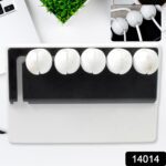 5 Slots Adhesive Desk Cable Cord Holder for Charging Cable (1 Pc / Mix Color) - With Dupatta by Nari Haat, Indian eth...
