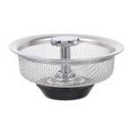 Stainless Steel Sink Strainer Basket Strainer Kitchen Sink Strainer (1 Pc) - Sleeve Design by Nari Haat, Indian ethni...
