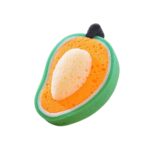 Multipurpose Mango Dish Sponge: Cleans Kitchen & Bath (Soft & Durable, 1 Pc) - Back View by Nari Haat, Indian ethnic ...