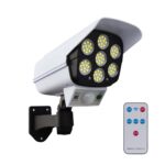 Solar Light Outdoor Motion Sensor Security Camera Shaped Dummy Wall Lamp (1 Pc) - Back View by Nari Haat, Indian ethn...