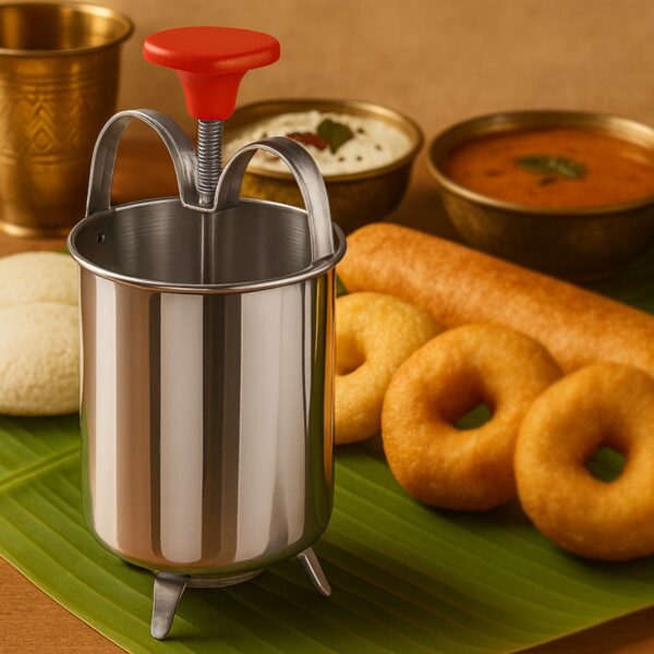 Stainless Steel Medu Wada Donut Maker Dispenser