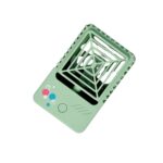 Mini Rechargeable Desktop Fan for Home & Office (USB, Handheld) - Back View by Nari Haat, Indian ethnic wear, women c...