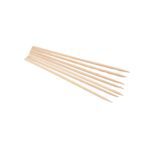 Camping Wooden Color Bamboo BBQ Skewers   Fountain Bamboo BBQ Sticks (30cm) - Back View by Nari Haat, Indian ethnic w...