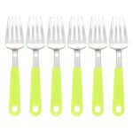 24 Piece Stainless Steel Premium Cutlery Set With Stand - Closeup Embroidery by Nari Haat, Indian ethnic wear, women ...