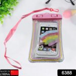Waterproof Pouch Zip Lock Mobile Cover Under Water Mobile Case All Type Mobile Phones - With Dupatta by Nari Haat, In...
