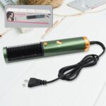 Hair Straightener Comb, Anti Scald Hot Comb Negative Ion Hair Straightener Brush Straightener 3 Gear Constant Tempera...