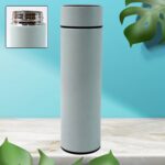 Stainless Steel Water Bottle (500 ML Approx) - Front View by Nari Haat, Indian ethnic wear, women clothing, designer ...