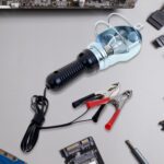 Car Repair Light / Lamp Construction lamp (1 Pc) (B Grade) - Front View by Nari Haat, Indian ethnic wear, women cloth...