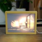 LED NightPainting Decoration Picture Frame Light (1 Pc / 20×15 CM) - Front View by Nari Haat, Indian ethnic wear, wo...