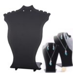 Plastic Necklace Display Stand (13 Cm / 1 Pc) - Front View by Nari Haat, Indian ethnic wear, women clothing, designer...