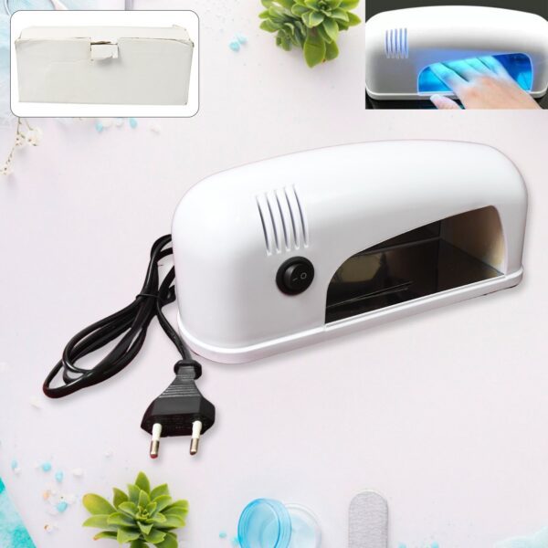 9W LED UV Lamp Nail Dryer Gel Nail Lamp Nail Curing Lamp (1 Pc) - Front View by Nari Haat, Indian ethnic wear, women ...