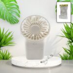 Portable Handheld Electric Fan for Personal Use With 3 Modes (1 Pc, USB) - Front View by Nari Haat, Indian ethnic wea...