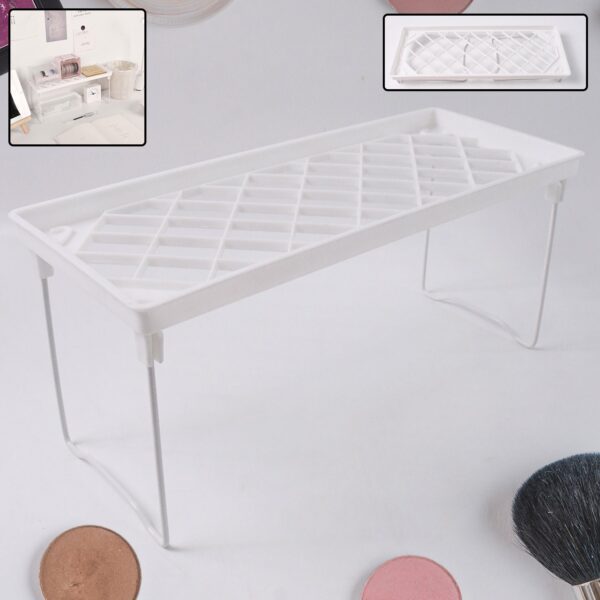 Bathroom Organizer Kitchen Utility Storage Rack Shelf Divider Makeup Home - Front View by Nari Haat, Indian ethnic we...