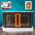 Plastic Folding Wardrobe Storage Organizer (1 Layer / 1 Pc) - Front View by Nari Haat, Indian ethnic wear, women clot...