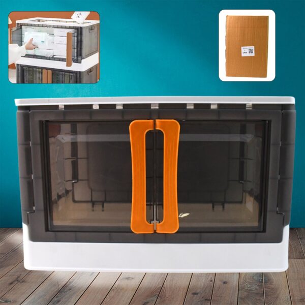 Plastic Folding Wardrobe Storage Organizer (1 Layer / 1 Pc) - Front View by Nari Haat, Indian ethnic wear, women clot...