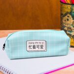 Cute Pencil Pouch Pencil Case Waterproof Stationery Bag (1 Pc) - Front View by Nari Haat, Indian ethnic wear, women c...