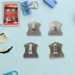 Self-Adhesive Stainless Hooks – Waterproof for Robes, Coats & Towels - Closeup Embroidery by Nari Haat, Indian ethn...