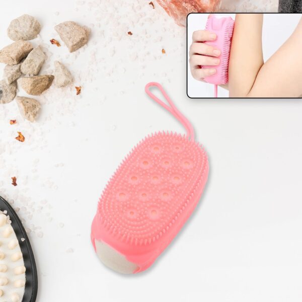 Silicone Bath Brush for Exfoliation