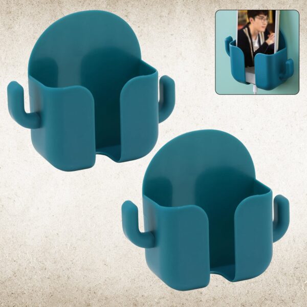 Wall-Mounted Storage Boxes, Mobile Phone Holder (2 Pcs Set) - Front View by Nari Haat, Indian ethnic wear, women clot...