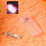 Multicolor 2AA Battery Powered, Copper Wire String Fairy Lights with 30 LEDs - Sleeve Design by Nari Haat, Indian eth...