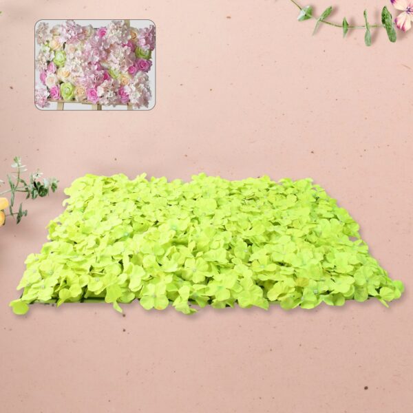 Plastic Wall Artificial Flowers Plant Base (60×40 CM / 1 Pc) - Front View by Nari Haat, Indian ethnic wear, women cl...