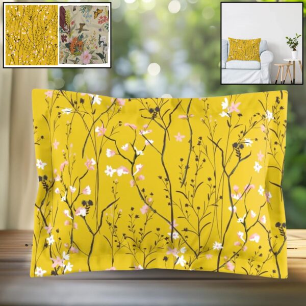 Pillows Covers (1 Pc / Mix Design & Color) - Front View by Nari Haat, Indian ethnic wear, women clothing, designer suit