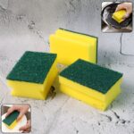 2-in-1 Scrub Sponge for Kitchen and Bathroom