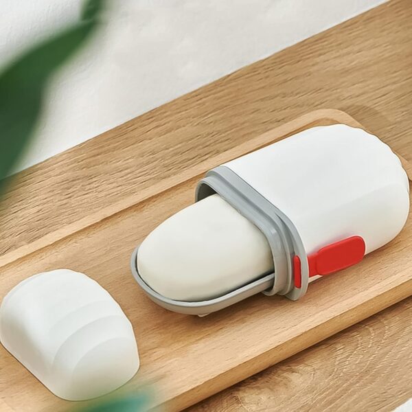 Stylish Non-Leak Soap Holder for Travel and Bathroom