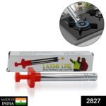 Stainless Steel Square Gas Lighter - With Dupatta by Nari Haat, Indian ethnic wear, women clothing, designer suit