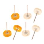 Polisher Buffer Wheel Polishing Buffing Pad Brush for Rotary Drill Bit (7 Pcs Set) - Sleeve Design by Nari Haat, Indi...