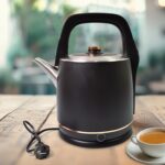 Stainless Steel Electric Kettle 2000 Watt (6 Ltr.) - Front View by Nari Haat, Indian ethnic wear, women clothing, des...