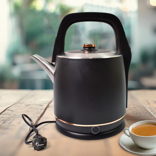 Stainless Steel Electric Kettle 2000 Watt (6 Ltr.) - Front View by Nari Haat, Indian ethnic wear, women clothing, des...