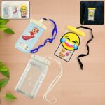 Mix Color Waterproof Mobile Phone Case (Mix Color / 1 Pc) - Fabric Detail by Nari Haat, Indian ethnic wear, women clo...