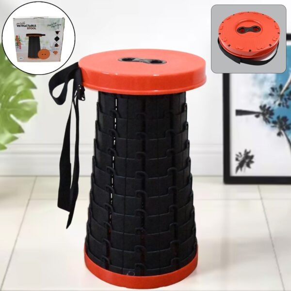 Retractable Folding Stools (1 Pc) - Front View by Nari Haat, Indian ethnic wear, women clothing, designer suit