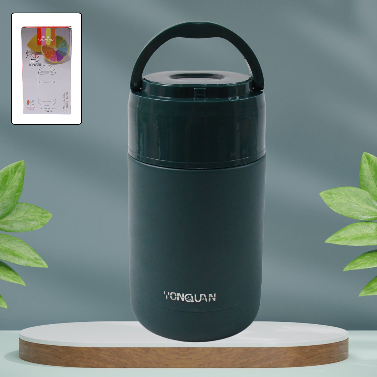 01_2671ba71-6024-42c7-8355-ecbb87422789.jpg Stainless Steel Insulated Vacuum Double Wall Bottle (1000 ml) - Front View by Nari Haat, Indian ethnic wear, women cl...