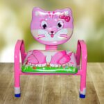 Cartoon Baby Chair Steel Cushion & Comfortable Baby Chair High Quality Chair (1 Pc) - Closeup Embroidery by Nari Haat...