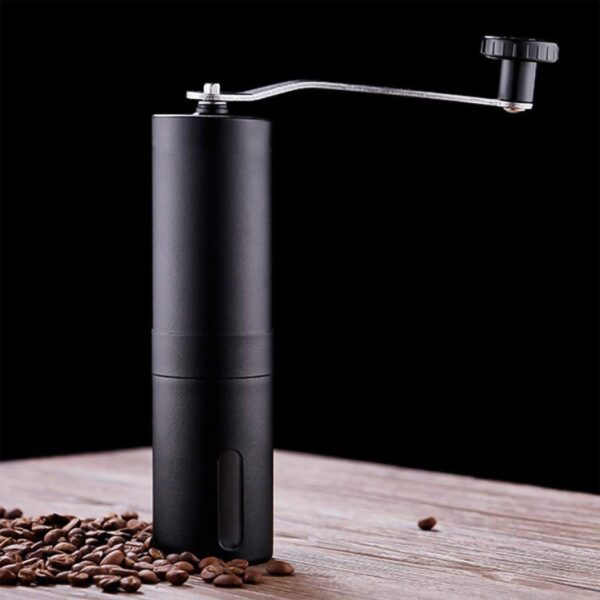 Portable Stainless Steel Manual Coffee Grinder (1 Pc) - Front View by Nari Haat, Indian ethnic wear, women clothing, ...