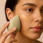 Makeup Sponge blending liquid Foundations, Powders, and Creams (Multicolor / 1 Pc) - Closeup Embroidery by Nari Haat,...