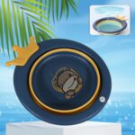 Cartoon Shape Wash Basin (33x31 Cm / 1 pc) - Back View by Nari Haat, Indian ethnic wear, women clothing, designer suit