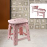 Folding Stool, Portable Travel Stool, Environmentally Friendly PP Material Stool,Portable folding stool folding chair...