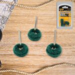 3-piece abrasive buffing polishing wheel set