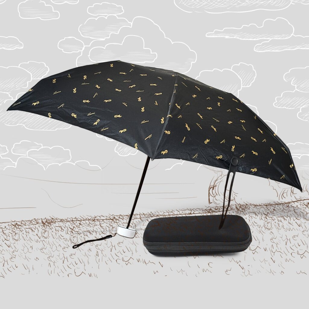 Cute 3 Fold Kids Umbrella