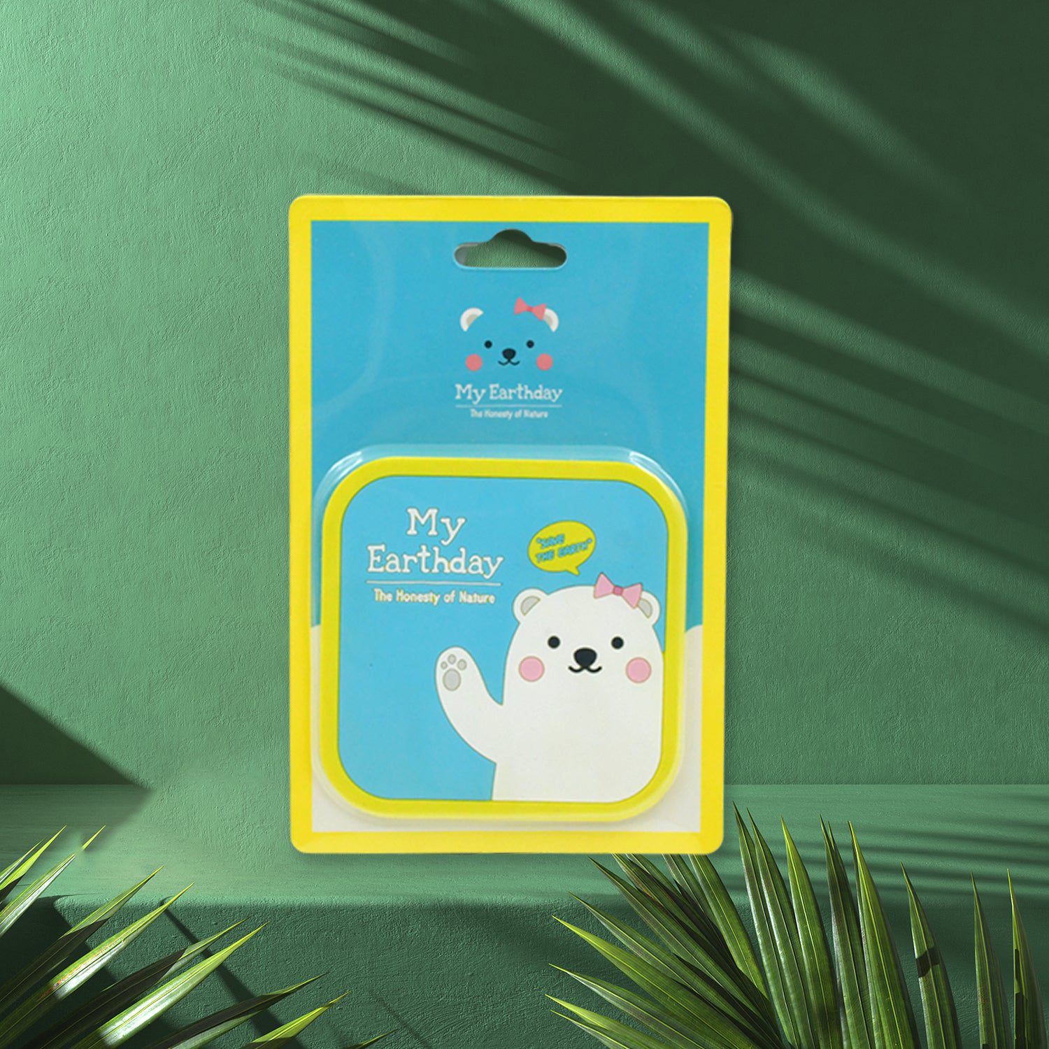 01_3988ba2c-7bdb-45a1-a54f-50c30022b688.jpg Non Slip Square Cartoon Silicone Coasters for Tea Coffee Cups Mugs 1 Pc - Front View by Nari Haat, Indian ethnic wea...