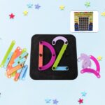 Alpha Numeric Puzzle - Alphabet Construction Puzzle - Front View by Nari Haat, Indian ethnic wear, women clothing, de...