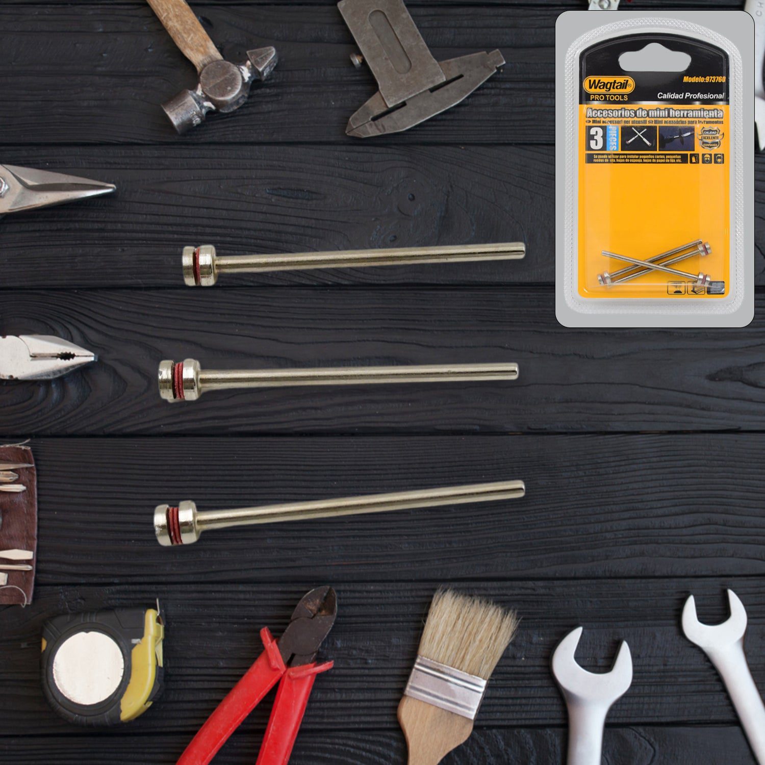 01_3afc8960-cd40-4275-b73d-5d56270beedf.jpg Cut-Off Wheel Screw Mandrels Shank Dia Cutting Disc Holder (3 Pcs Set) - Front View by Nari Haat, Indian ethnic wear,...