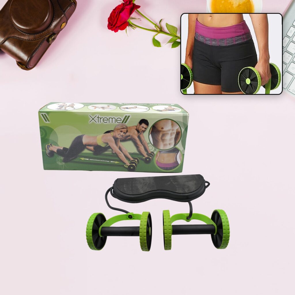 Professional Fitness Imported Ab Builder Ab Care Xtreme Fitness  Resistance Exerciser Resistance Tube Ab Slimmer Rope...